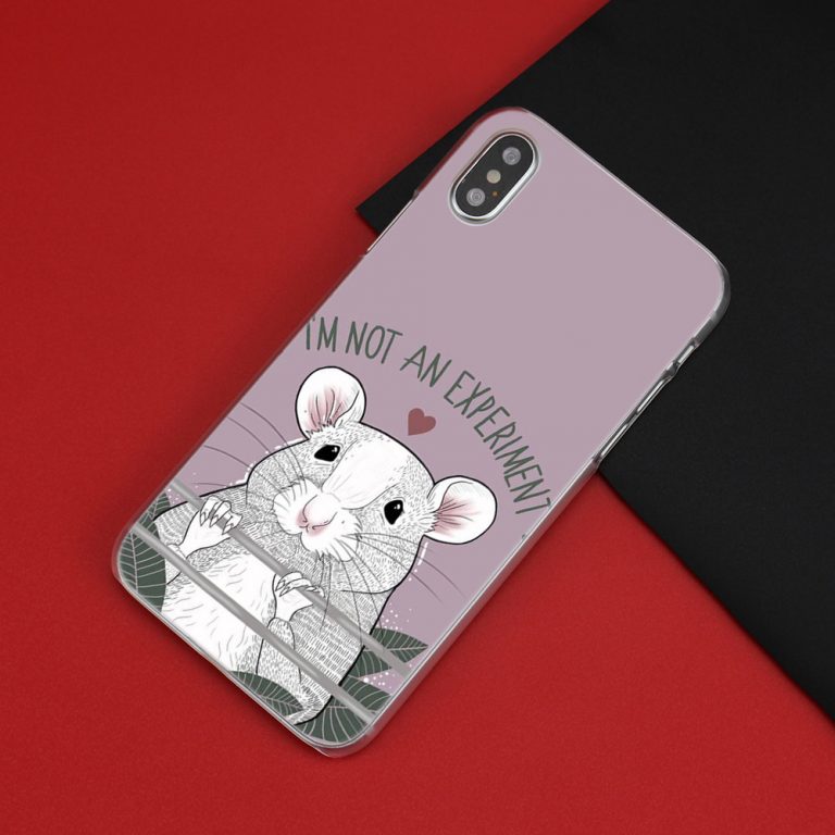 Cute Animal Rat Hard PC Case Cover For Apple iPhone 11 11Pro XR XS Max