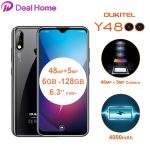 Oukitel Y4800 6.3"19.5:9 Screen Android 9.0 6G RAM 128G ROM Smartphone