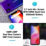 Ulefone S10 Pro Mobile Phone Android 8.1 5.7 inch Quad Core 2GB RAM