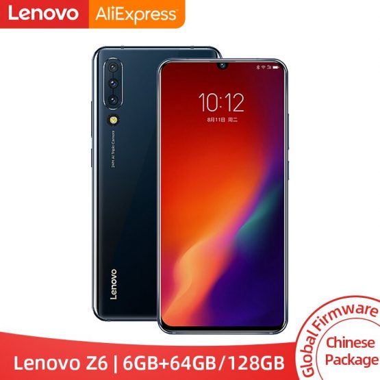 Original Global ROM Lenovo Z6 Snapdragon 730 Smartphone Quad Cameras 6.39 Inch OLED In screen Fingerprint 4G LTE