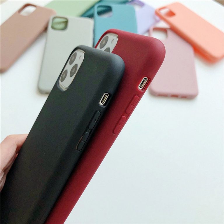 New Candy Color Phone Cases For iphone 11 Pro Max XR X XS Max 6 6S 7 8 Plus
