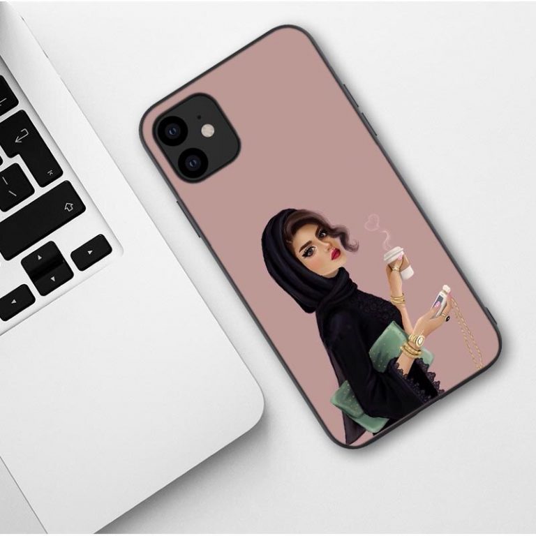 Hijab Face Muslim Islamic faith Gril Soft Case For iPhone 11
