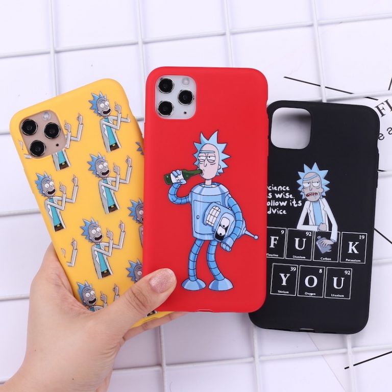 Rick And Morty Funny Cartoon Comic Memes Phone Cover For iPhone 11 Pro Max X XS XR Max 7 8 7Plus 8Plus 6S SE Soft Silicone Case 1 Rick And Morty Funny Cartoon Comic Memes Phone Cover For iPhone