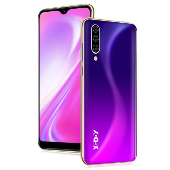 XGODY 3G Waterdrop Smartphone 6.26 Full Screen Face Unlock Mobile Phone Android 9.0 2GB 16GB MTK6580 Quad Core 5MP 2800mAh Note7