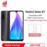 Xiaomi Redmi Note 8T 4GB 64GB Global Version Smartphone Snapdragon 665 48MP Quad Camera 6.3" FHD Full Screen 4000mAh NFC