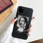 For iphone 11 Case Mona Lisa Art David Soft Silicone Phone Case cover
