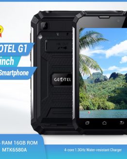 GEOTEL G1 3G Smartphone 5 Inch 2GB RAM 16GB ROM 4-core Android 7.0 1.3GHz 7500mAh Waterproof Charger Mobile Phone