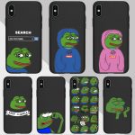 The Frog Pepe face crying happy Couple Phone Case For iPhone 11 pro MAX XR