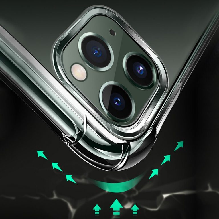 Luxury Shockproof Silicone Phone Cases For iPhone 11 Pro X XR XS MAX 6 7 8 Plus 11 Case Cover Transparent Protection Back Cover