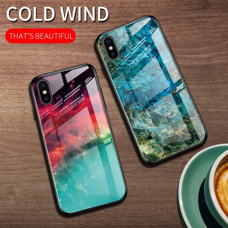 Heyytle Gradient Tempered Glass Case For iPhone 7 8 Plus 6 6s Starry Sky Cases For iPhone X XS XR 11 Pro Max Painted Space Cover 2 Heyytle Gradient Tempered Glass Case For iPhone 7 8 Plus 6 6s Starry Sky Cases
