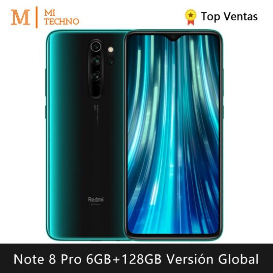 Xiaomi Redmi Note 8 Pro Smartphone(6GB RAM 128GB ROM telefono movil free new NFC android Quad camera) [Global Version]