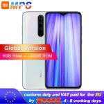 In Stock! Global Version Xiaomi Redmi Note 8 Pro 6GB 128GB Smartphone 64MP Quad Camera Helio G90T Octa Core 4500mAh NFC