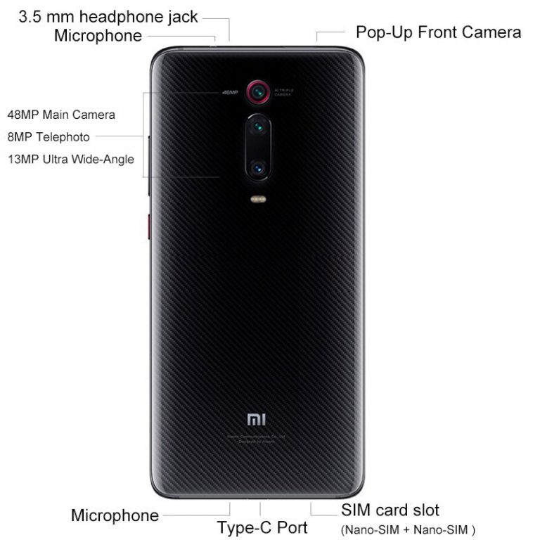 Xiaomi Mi 9T 9 T 6GB 128GB Snapdragon 730 Octa Core 6.39'' AMOLED 48MP