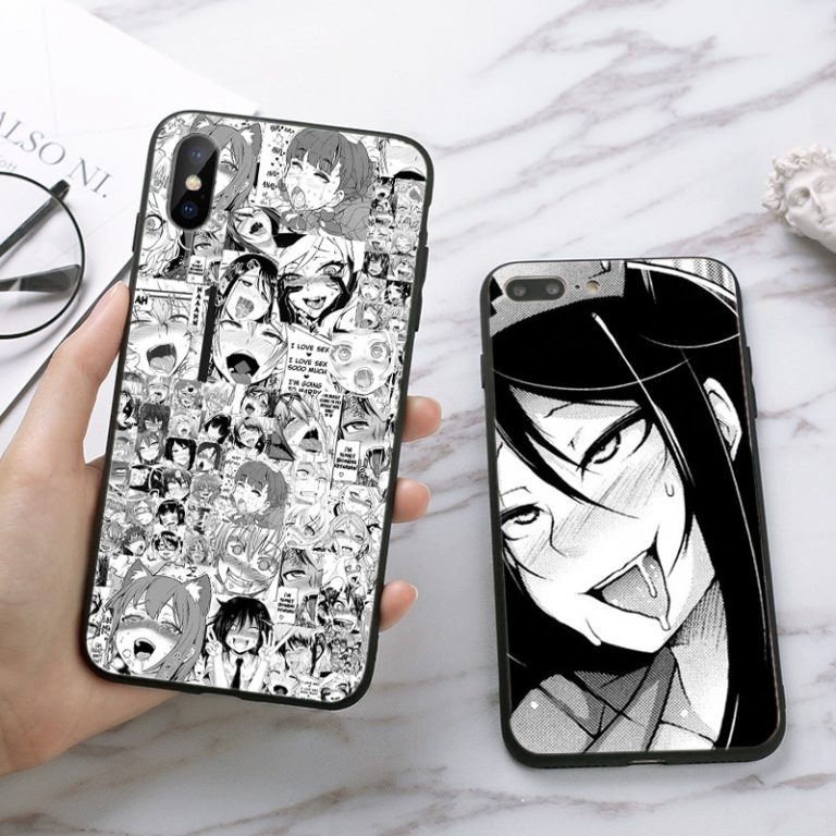 Anime girl cartoon japan Coque Silicone Case for iPhone Plus 7 8 11 Pro X XS