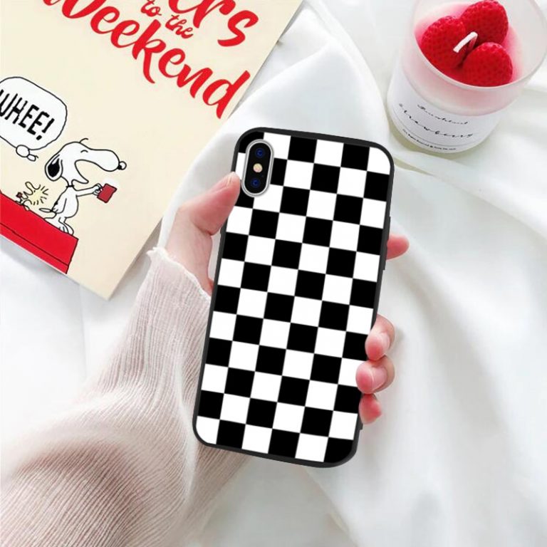Checkerboard Plaid Checked Checkered Phone Case For iPhone 11 Pro XS