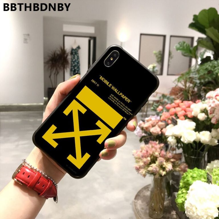 off and white For iphone 11 capas para Arrived Black New Design Shell for iPhone 11 pro XS MAX 8 7 6 6S Plus X 5 5S SE XR case 2 Stylish Off-White iPhone Case: Elevate Your iPhone's Look! ?