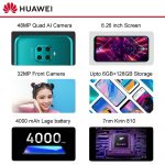 Huawei Nova 5z SmartPhone Kirin 810 Ai Octa Core 6.26 inch Android