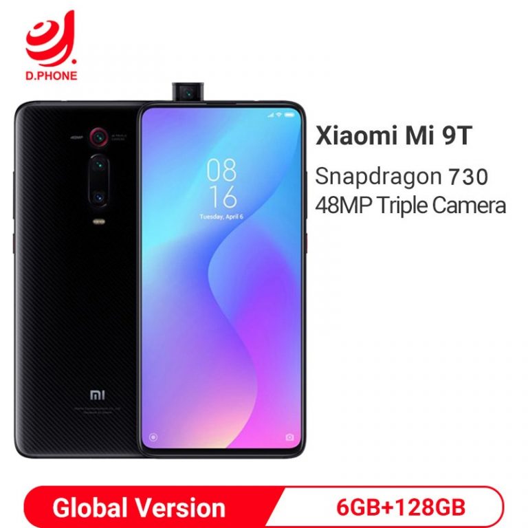 Global Version Xiaomi Mi 9T 9 T 6GB 128GB Snapdragon 730 Octa Core 6.39'' AMOLED 48MP Cameras 4000mAh NFC Smartphone