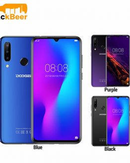 DOOGEE N20 N 20 6.3 Inch Android 9.0 Smartphone MT6763 Octa Core 4G LTE Cellphone 4GB 64GB ROM 4350mAh Mobile Phone Fingerprint