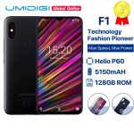 UMIDIGI F1 6.3" Waterdrop FHD smartphone Android 9.0 Helio P60 AI Global Band