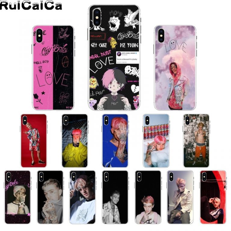 RuiCaiCa Hip Hop Rapper Lil Peep Pattern TPU Soft Phone Cell Phone Case for iPhone 8 7 6 6S Plus X XS MAX 5 5S SE XR 11 11pro 1 RuiCaiCa Hip Hop Rapper Lil Peep Pattern TPU Soft Phone Cell Phone Case