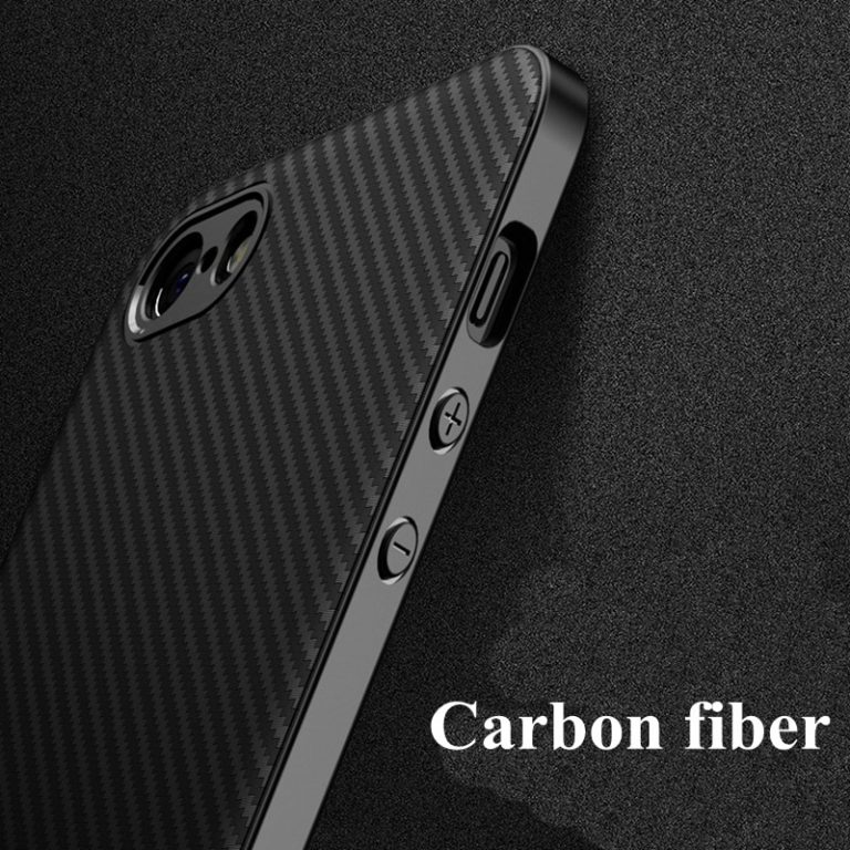 Carbon Fiber Case For iphone XS MAX XR iphone7 5s 5 se 8plus Soft