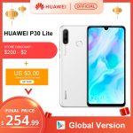 Global Version Huawei P30 Lite 6GB 128GB Smartphone P30Lite 6.15 inch Kirin 710 Octa Core Mobile Phone EMUI Android 9 CellPhone