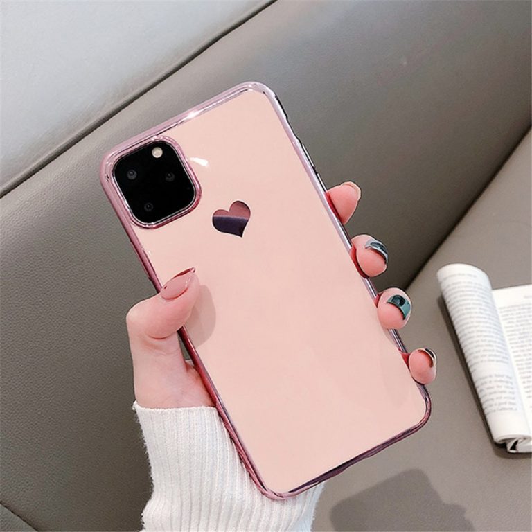 Silicon Heart Love Coupon Case For Iphone 6 6S 7 8 Plus X XS Max XR 11 Pro Max