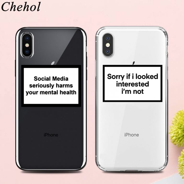 Funny Letter Phone Case for iPhone 11 8 7 6s Plus Pro X XS MAX XR Fitted Cases