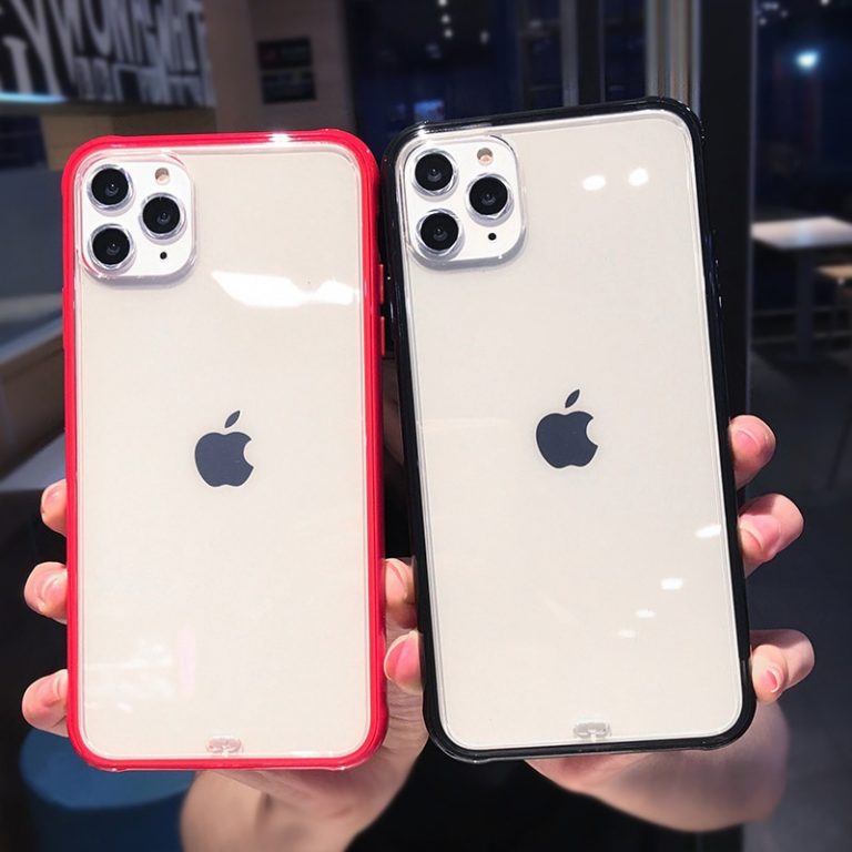Shockproof Silicone Phone Case For iPhone 11 11Pro Max X XS XR XS Max 8 7 Plus 6 6S Plus Case Transparent Protection Back Cover