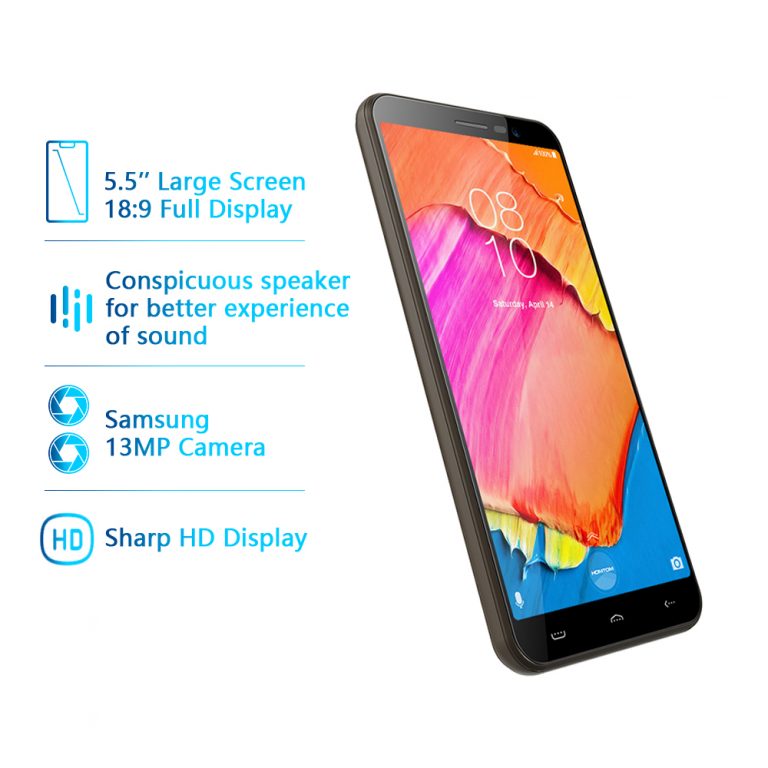 Homtom S17 5.5 inch 18:9 Display 3000mAh Face ID Fingerprint