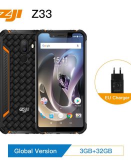 Global Version HOMTOM ZJI ZOJI Z33 IP68 Waterproof Smartphone 5.85" MT6739 Quad Core Cell phone 4600mAh Face ID 4G Mobile Phone