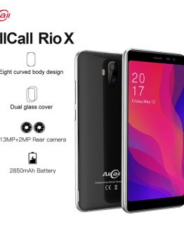 Allcall Rio X 3G Smartphone 13MP+2MP Rear Dual Camera Android 8.1 18:9 5.5 Inch MTK6580 Quad Core 1GB RAM 8GB ROM Mobile Phone