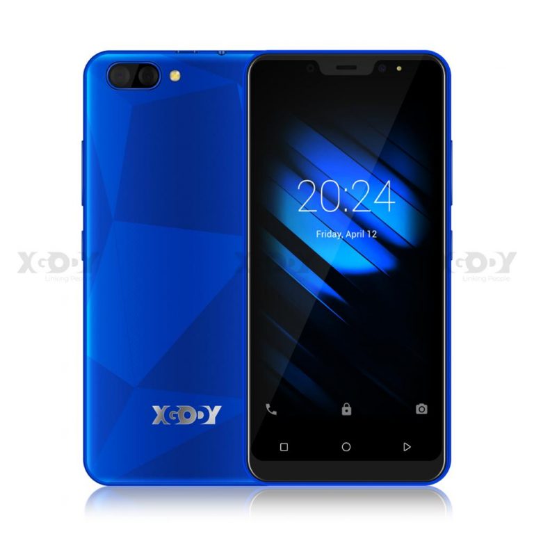 3G Smartphone Android 9.0 Quad Core MTK6580 5.0" Screen 1GB RAM 16GB ROM Dual Cameras Cell Phone of Xgody X27