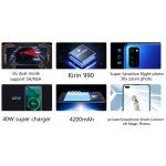 Honor V30 Kirin990 Octa core 5G Smartphone 6GB 8GB 128GB 40mp Triple Camera