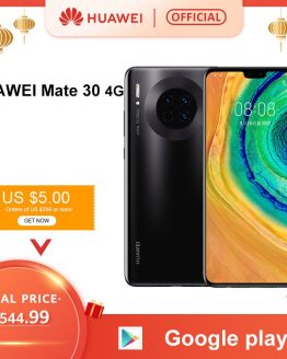 Original HUAWEI Mate 30 8GB 128GB Kirin 990 Smartphone 40MP Triple Cameras 24MP Front Camera 6.62'' Full Screen 27W Wireless QC