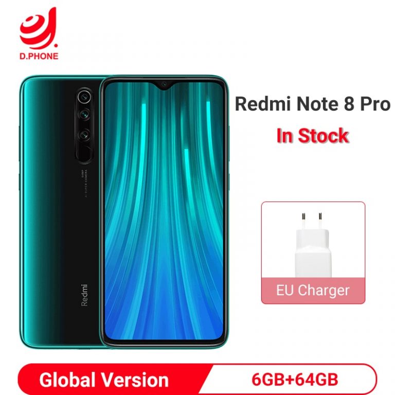 Xiaomi Redmi Note 8 Pro 6GB 64GB Smartphone 64MP Quad Camera