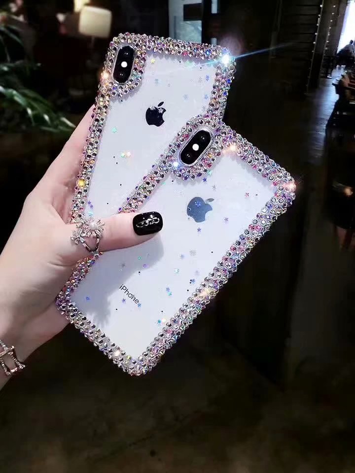 Bling Stars Sequins diamonds Pearl phone case for iphone 11 Pro X Xs Max XR Case for Samsung Note 9 10 8 S8 S9 S10 M30S M20 M10S