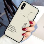 Winnie the Poohs Quotes Soft Silicone phone cover case for iphone 5 5S SE 6 6S 7 8 plus X XR XS 11 Pro Max