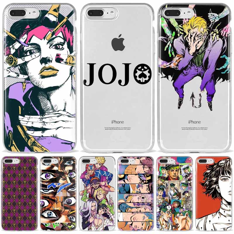 JOJO’S BIZARRE ADVENTURE OVER HEAVEN JoJo Anime phone accessories Case Cover Shell For iPhone XR XS MAX X 8 7 Plus 6 5 11 Pro