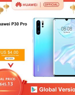 Global Version Huawei P30 Pro 8GB 256GB Kirin 980 Octa Core Smartphone 50x Digital Zoom Quad Camera 6.47'' Full Screen OLED NFC