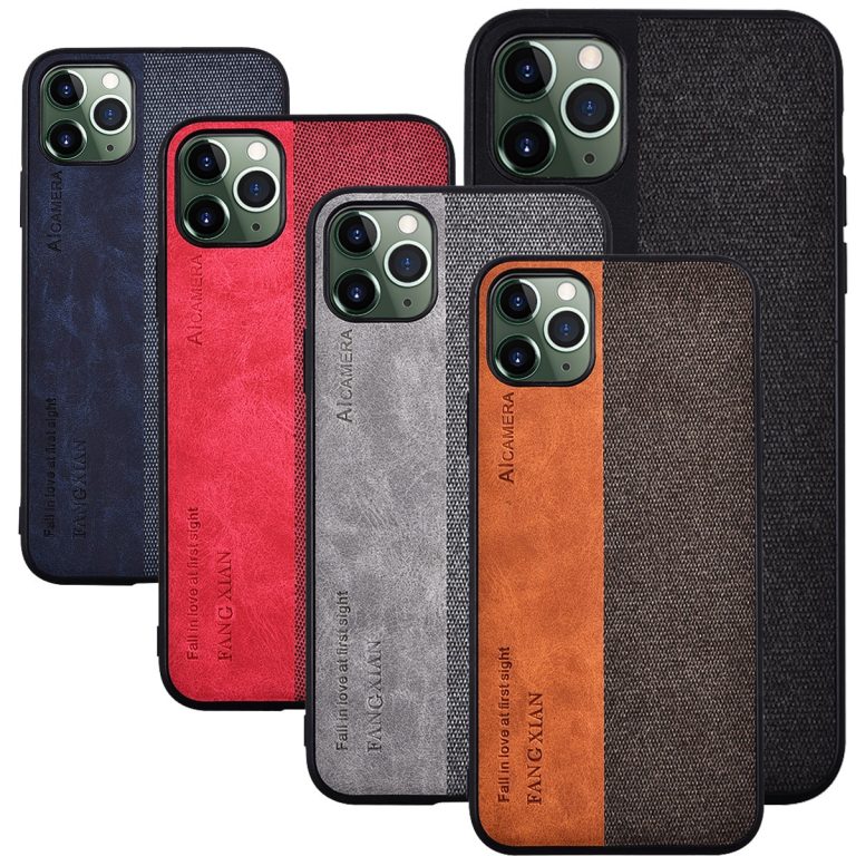 For Apple iphone 11 Case Luxury Soft Silicone edge+Hard Cloth texture protective Back Cover Case for iphone 11 Pro Max iphone11 1 For Apple iphone 11 Case Luxury Soft Silicone edge+Hard Cloth texture protective