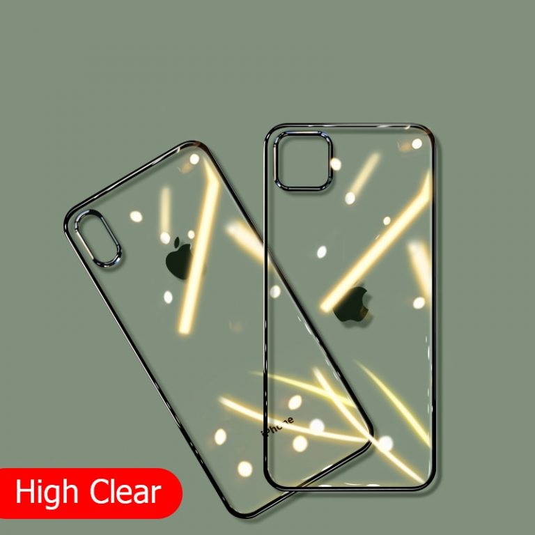 For iPhone 11 Pro Max Case Luxury Plating TPU Cover For Apple iPhone 11 Plus 2019 Soft Clear Shockproof Coque 2 For iPhone 11 Pro Max Case Luxury Plating TPU Cover For Apple