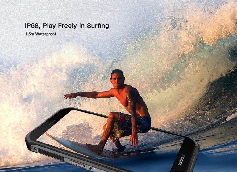 DOOGEE S40 IP68/IP69K 4G Rugged Mobile Phone 3GB RAM 32GB ROM Android 9.0 5.5 inch 4650mAh MT6739 Quad Core 8.0MP 4G Smartphone