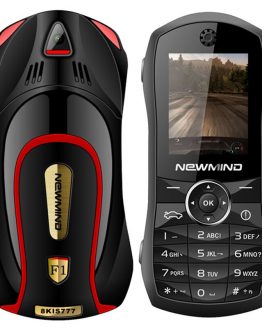 Newmind Unlock Student Mobile Phone Dual Sim Quick Dial SOS FM Bluetooth Small Size Mini Sport Car Model Child Cellphone