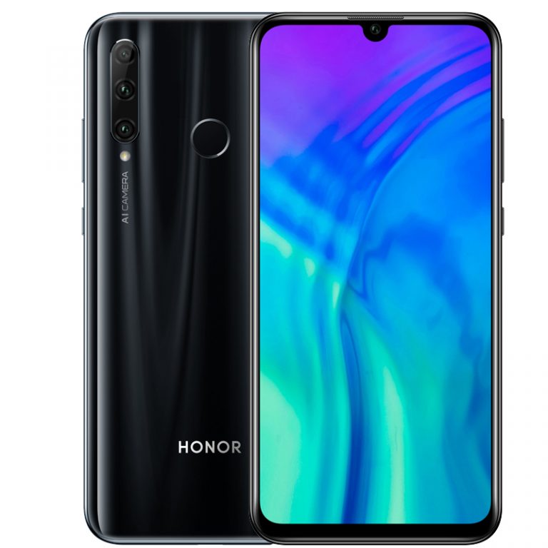 Honor 20i lite Mobile Phone 6.21 inch Android 9.0 FM Face Fingerprint
