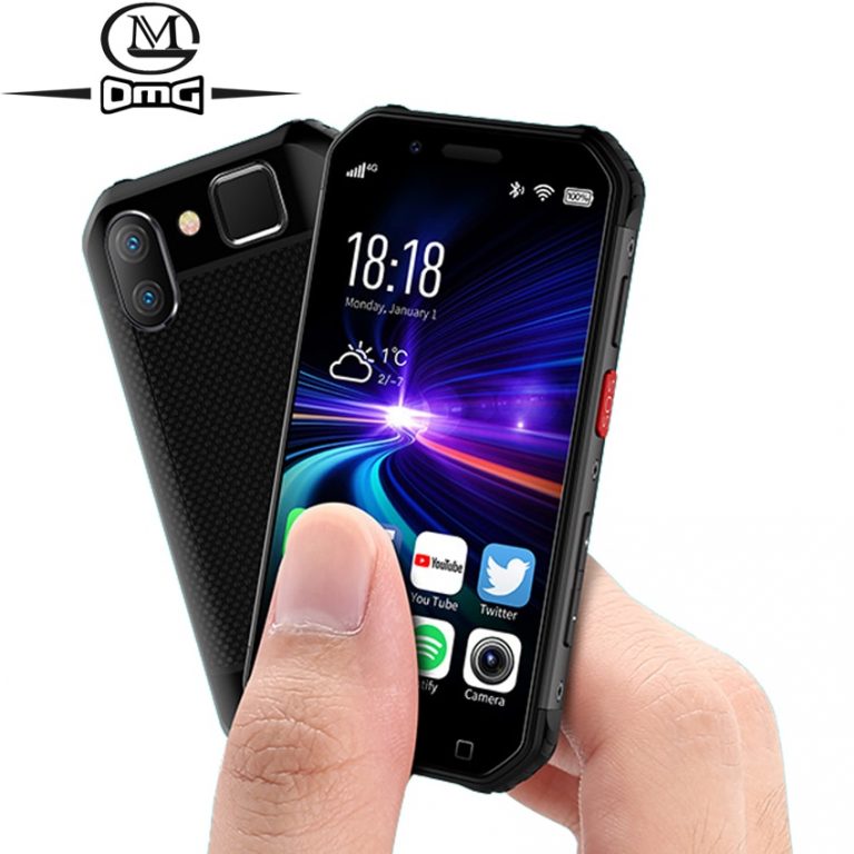 small mini shockproof mobile phone NFC SOS Walkie talkie 3GB + 32GB 4G Rugged smartphone android fingerprint Face ID cellphone 1 Compact 4G Rugged Smartphone – Shockproof Mini Phone with NFC & SOS