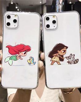 Mini Princesses Cute Mermaid Belle Snowwhite Silicone Coque Soft Phone Case Cover For Iphone 11 Pro Max X Xs Xr 7 8 Plus Cases