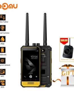 Nomu T18 IP68 Walkie Talkie Waterproof 4G LTE Mobile Phone 4.7" MTK6737T quad core Android 7.0 3GB+32GB 5200mAh NFC Smartphone