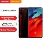 Original Global ROM Lenovo Z6 Pro Snapdragon 855 Octa Core 6.39" FHD Display Smartphone Rear 48MP Quad Cameras